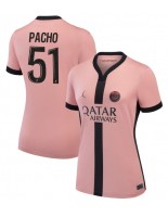 Paris Saint-Germain Willian Pacho #51 Tredjedrakt Dame 2024-25 Korte ermer